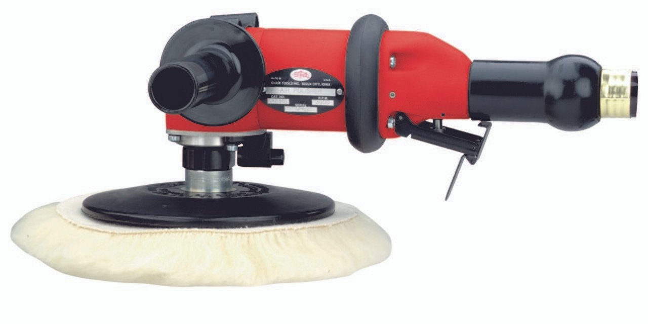 Sioux Tools 8" Right Angle Polisher 1238L | 1 HP | 3,000 RPM