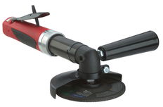 Sioux Tools SWG10AX124 Right Angle Type 27 Extended Wheel Grinder | 1 HP | 12000 RPM | Rear Exhaust