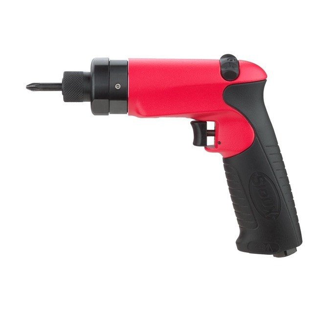 Sioux Tools SSD6P25S Stall Pistol Grip Screwdriver | Shuttle Reverse | .6 HP | 2500 RPM | 40 in.-lb. Max Torque