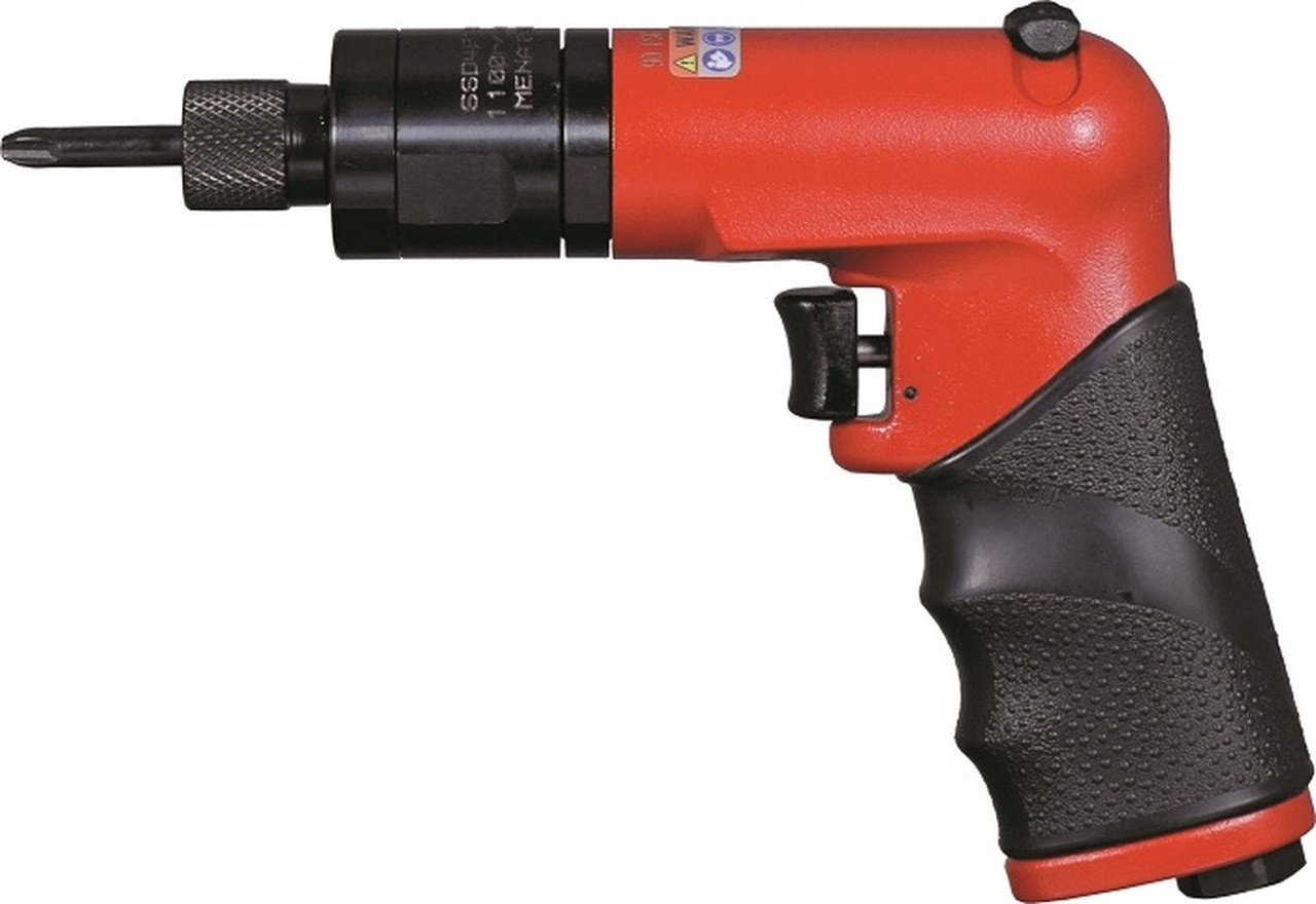 Sioux Tools SSD4P11S Stall Pistol Grip Screwdriver | Shuttle Reverse | 0.4 HP | 1100 RPM | 45 in.-lb. Max Torque