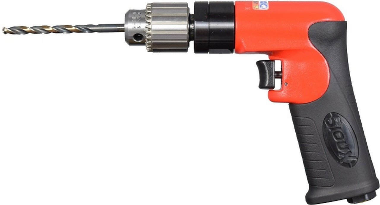 Sioux Tools SDR5P26N2 Non-Reversible Pistol Grip Drill | 0.5 HP | 2600 RPM | 1/4" Keyed Chuck