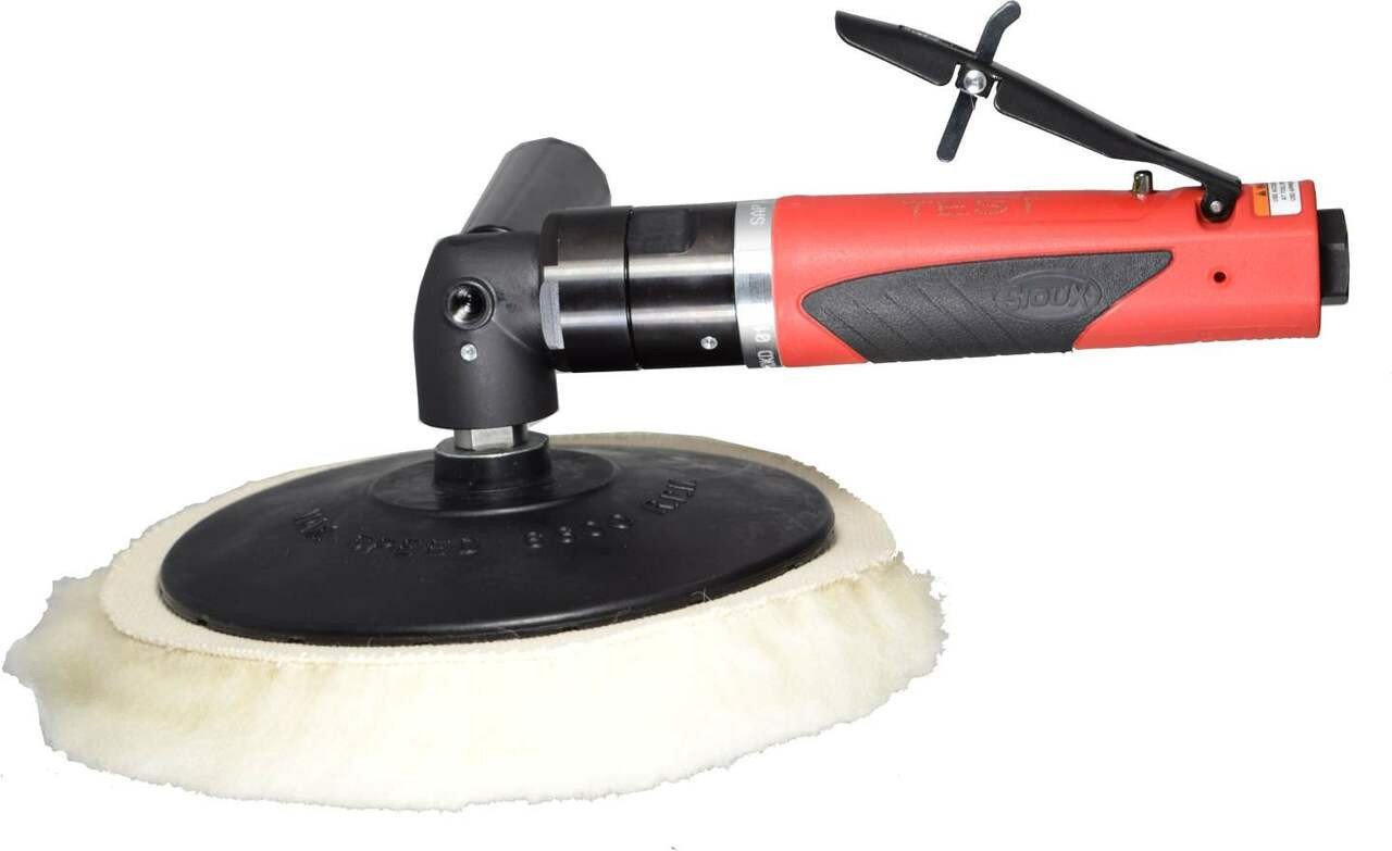 Sioux Tools SAP10A327 Right Angle Polisher | 1 HP | 3200 RPM | 5/8"-11 Spindle Thread