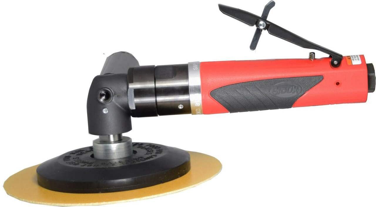 Sioux Tools SAS10A607 Right Angle Sander | 1 HP | 6000 RPM | 3/8"-24 Spindle Thread