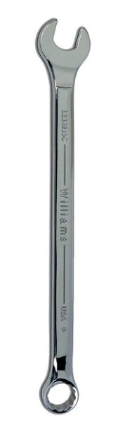 8MM Williams Polished Chrome SUPERCOMBO Combination Wrench 12 PT - JHW1208MSC