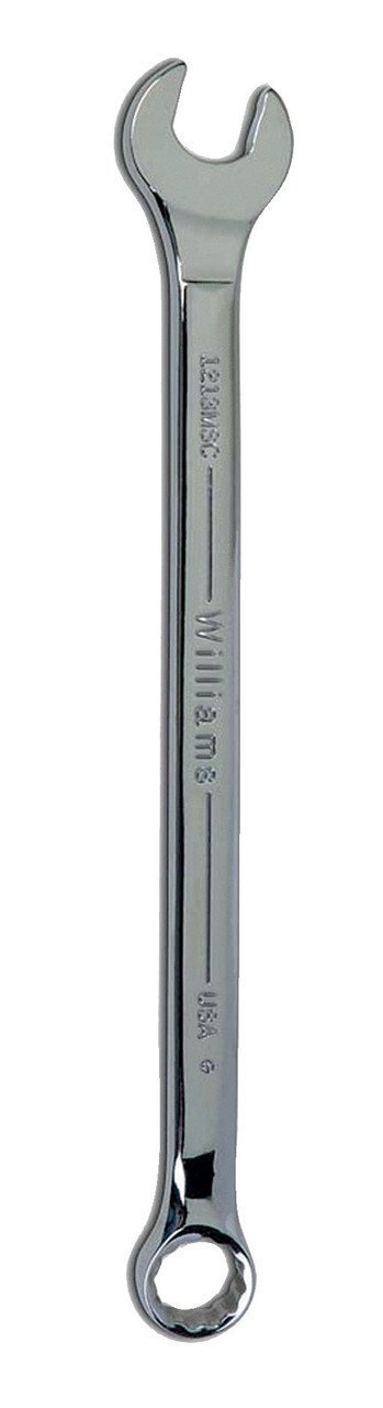 11MM Williams Polished Chrome SUPERCOMBO Combination Wrench 12 PT - JHW1211MSC