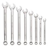 6"-13" Williams Polished Chrome SUPERCOMBO Combination Wrench Set 8 Pcs Set in Pouch - JHWMWS-1B
