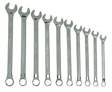 10-19MM Williams Polished Chrome SUPERCOMBO Combination Wrench Set 8 Pcs Set in Pouch - JHWMWS-10A