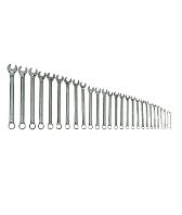 6-36MM Williams Polished Chrome SUPERCOMBO Combination Wrench Set 8 Pcs Set in Pouch - JHWMWS-1B