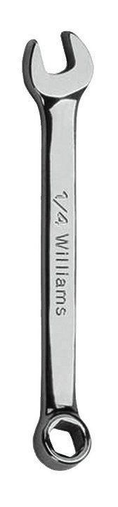 1/8" Williams Polished Chrome SUPERCOMBO Combination Wrench 6 PT - JHWMIDS4A