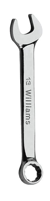 8MM Williams Polished Chrome Short Combination Wrench 12 PT - JHW1208M
