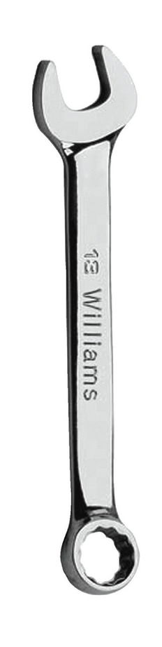 11MM Williams Polished Chrome Short Combination Wrench 12 PT - JHW1211M