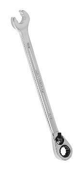 19MM Williams Polished Chrome Reversible Ratcheting Combination Wrench 12 PT - JHW1219MRCU