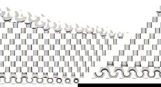 6-19MM Williams Polished Chrome Combination Ratcheting Wrench 14 Pcs in Pouch - JHMWS1124NRC