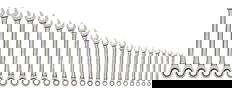 6-32MM Williams Polished Chrome Combination Ratcheting Wrench 25 Pcs in Pouch - JHMWS1126NRC