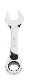 14MM Williams Polished Chrome Stubby Reversible Ratcheting Combination Wrench 12 PT - JHW1214MRCS
