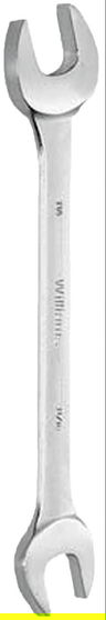 1/4x5/16" Williams Satin Chrome Double Head Open End Wrench - JHW1020