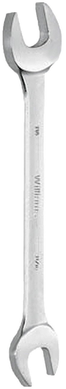 5/8x11/16" Williams Satin Chrome Double Head Open End Wrench - JHW1027B