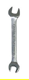 27x30MM Williams Satin Chrome Double Head Open End Wrench - JHWEWM-2730