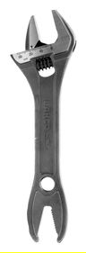 8" Williams Black Industrial Grade Steel Handle Alligator Adjustable Wrench - 31 R US