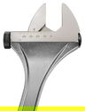 6" Williams Chrome Rounded Handle Side Nut Adjustable Wrench - 91CUS