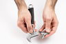 6" Williams Chrome Rubber Handle Adjustable Wrench with Reversible Jaw - 9070 RPC US