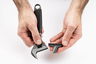 6" Williams Black Rubber Handle Adjustable Wrench with Reversible Jaw - 9070 RP US