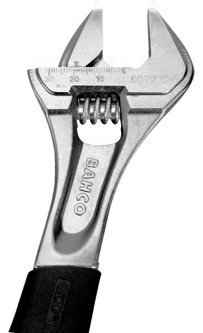 6" Williams Chrome Adjustable Wrench with Rubber Handle - 9070 RC US