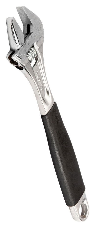 8" Williams Chrome Adjustable Wrench with Rubber Handle - 9071 RC US