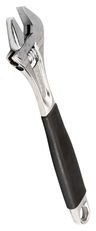 8" Williams Chrome Adjustable Wrench with Rubber Handle - 9071 RC US