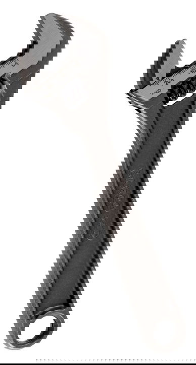 4" Williams Black Adjustable Wrench with Steel Handle - 8069 R US