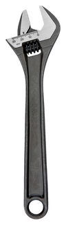6" Williams Black Adjustable Wrench with Steel Handle- 8070 R US