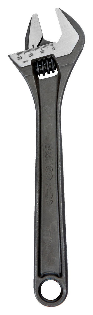 10" Williams Black Adjustable Wrench with Steel Handle - 8072 R US
