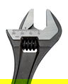 10" Williams Black Adjustable Wrench with Steel Handle - 8072 R US