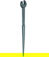1 5/8" Williams Black Single Head Open End Construction Wrench - JHWQ-210