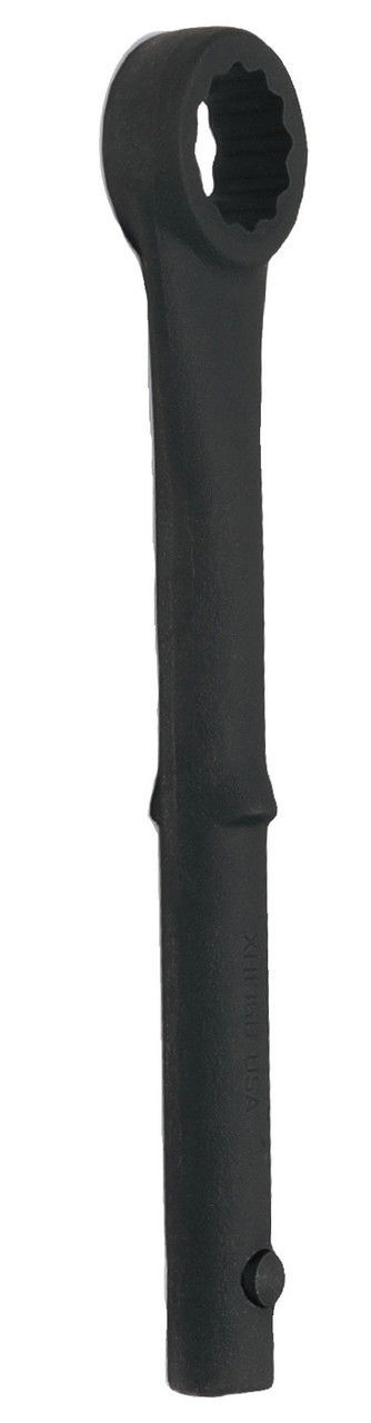1 7/16" / 36MM Williams Black Straight Box End Tubular Handle Wrench 12 PT - JHW1246TSB