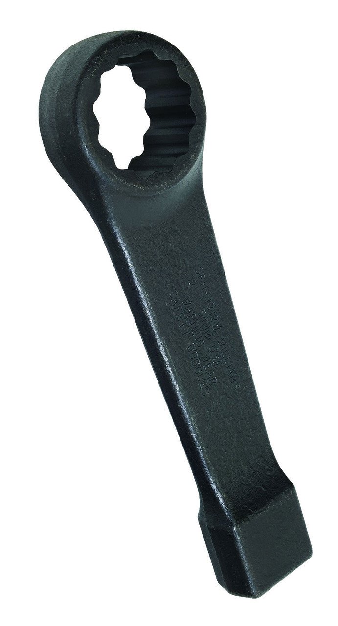 50MM Williams Black Straight Pattern Box End Striking Wrench 12 PT