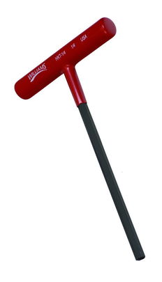 9/64" Williams Black Cushion Grip T-Handle Hex Driver - JHWHKT-9/64
