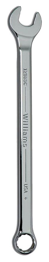 1-1/8" Williams Satin Chrome SUPERCOMBO Combination Wrench 12 PT - JHW1236SC