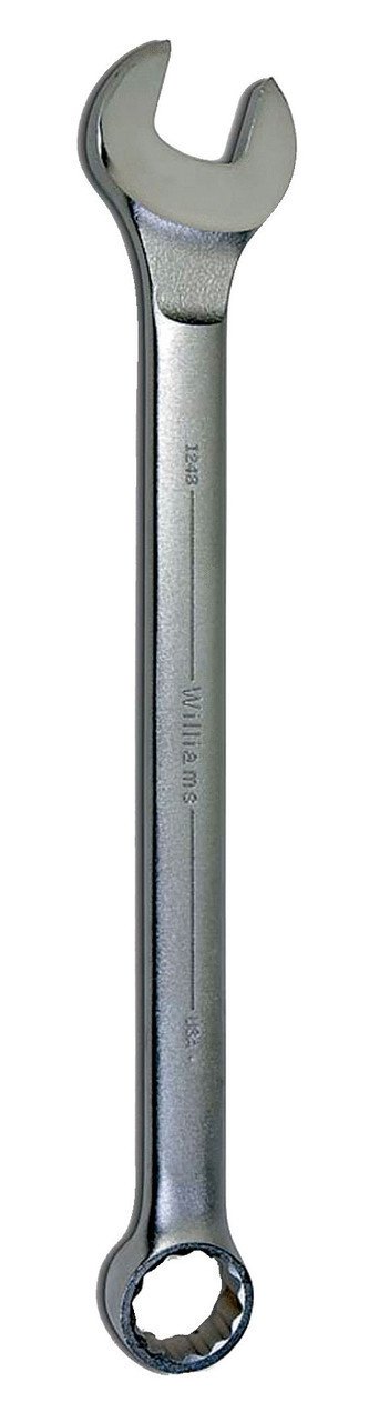 2-3/8" Williams Polished Chrome SUPERCOMBO Combination Wrench 12 PT - JHW1195