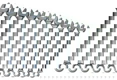 1 5/16"-2" Williams Polished Chrome SUPERCOMBO Combination Wrench Set 10 Pcs in Pouch - JHWWS-1174TA