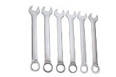 2 1/16"-2 1/2" Williams Polished Chrome SUPERCOMBO Combination Wrench Set 6 Pcs in Pouch - JHWWS-1175