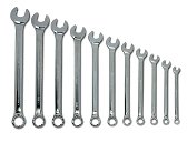 1 5/16"-2 1/2" Williams Polished Chrome SUPERCOMBO Combination Wrench Set 16 Pcs in Pouch - JHWWS-1176