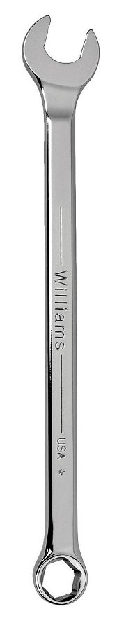 1/4" Williams Polished Chrome SUPERCOMBO Combination Wrench 6 PT - JHW608SC