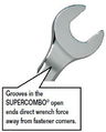 15/16" Williams Polished Chrome SUPERCOMBO Combination Wrench 6 PT - JHW630SC