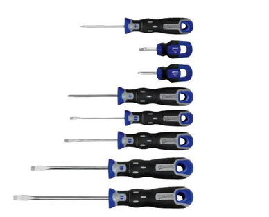 1/4" - #2 Williams SuperTorque Combination Screwdriver Set 8 Pcs  - JHWSPRS-8CKP