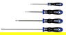 1/8 - 3/16" Williams SuperTorque Cabinet Slotted Screwdriver Set 4 Pcs - JHWSPRS-4C