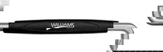 5/16" x PH3 Williams Satin Chrome Offset Screwdriver 6" - JHW24103