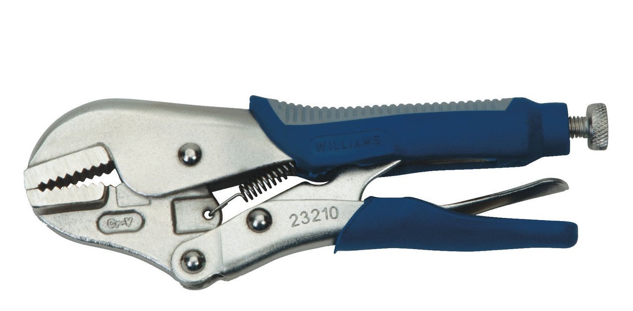 10" Williams Locking Pliers with Bi-Mold Comfort Grip Handle - JHW23211