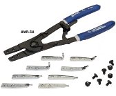 11/32" Williams Heavy Duty Retaining Ring Pliers & Tips with Double-Dipped Plastic Handle - JHWPL-528