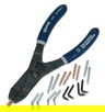 3/32" Williams Snap Ring Pliers Set 2 Pcs - JHWPL-1600C